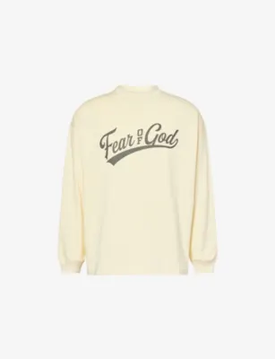 FEAR OF GOD ESSENTIALS Merch Long-Sleeve Cotton T-Shirt