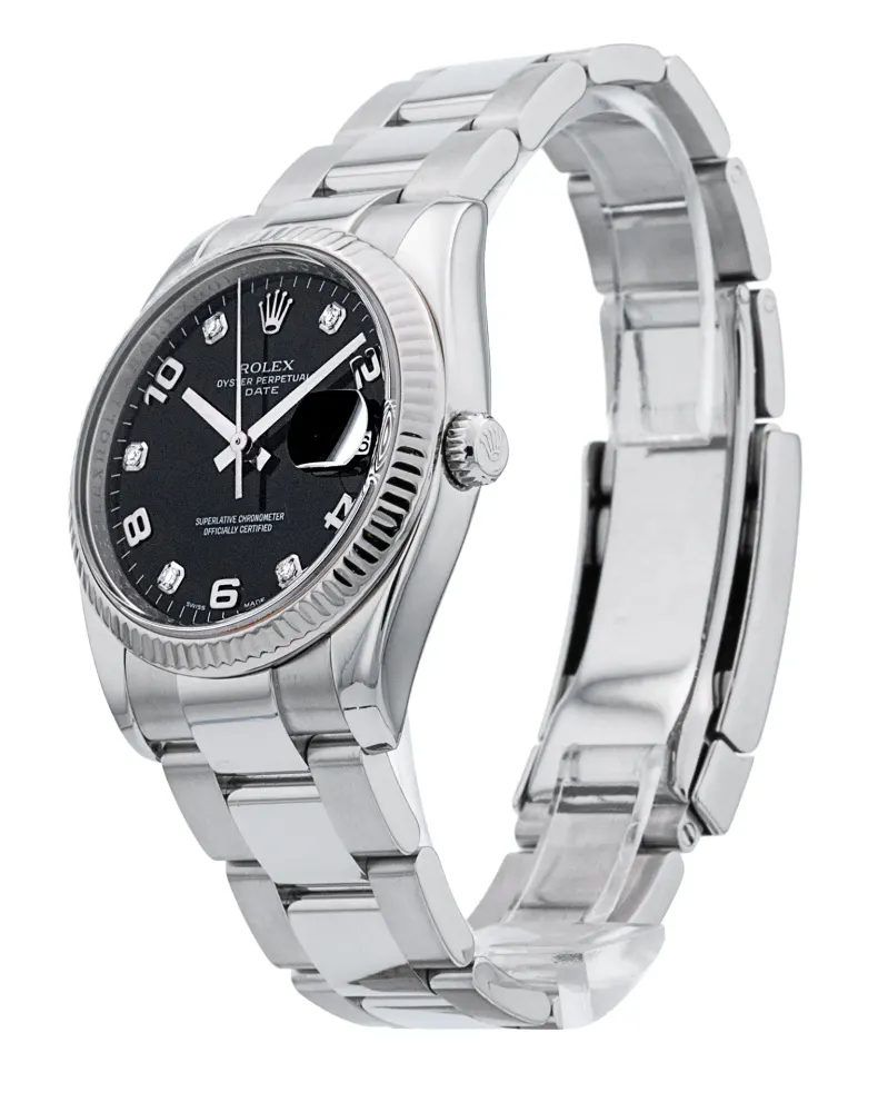 Rolex Oyster Perpetual Date 115234 — 2008 — Excellent detail 2