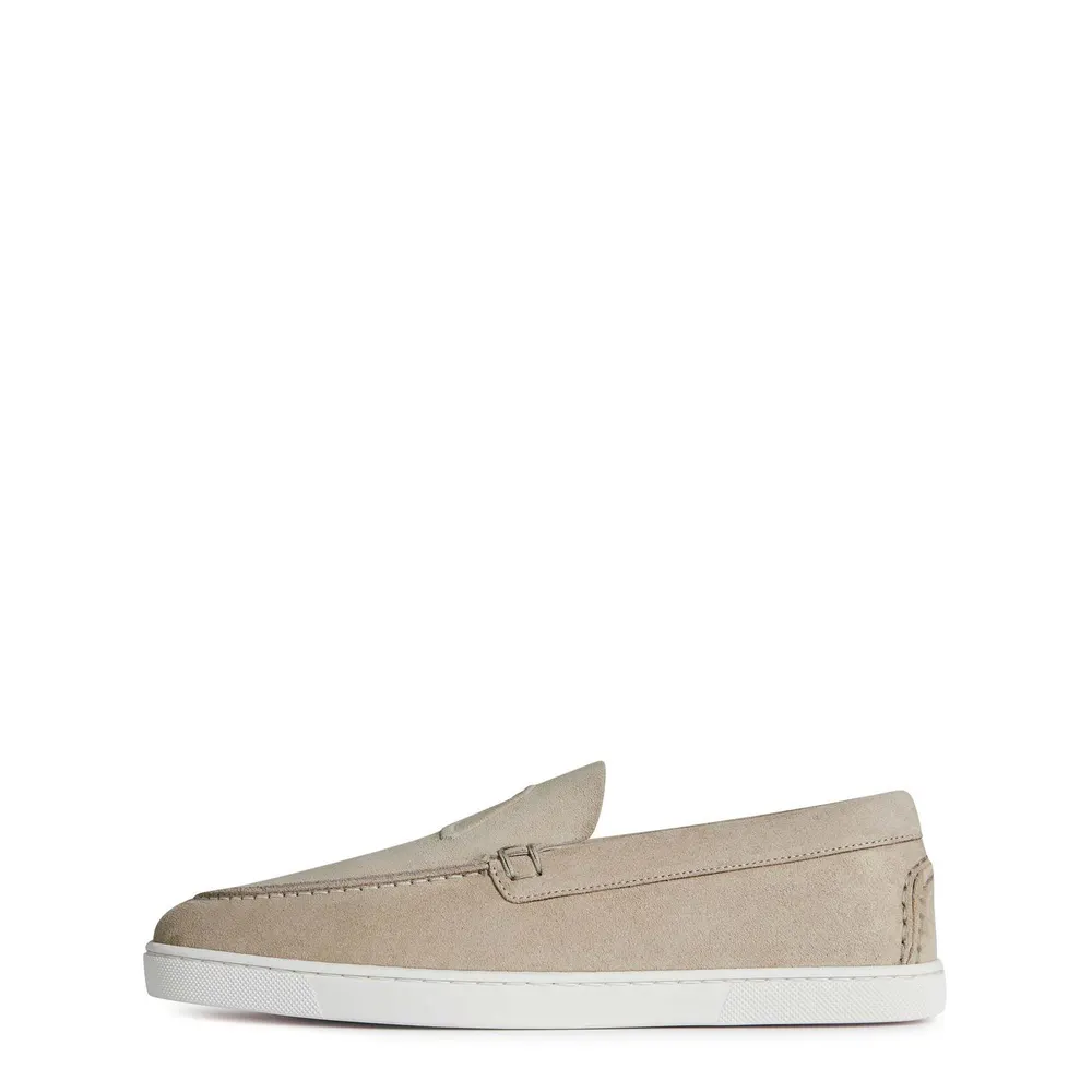 Christian Louboutin Men's Varsiboat Suede Boat Shoes detail 3