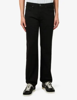 PAIGE Doheny Straight-Leg Denim Jeans detail 3