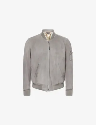TOM FORD Classic Suede Bomber Jacket