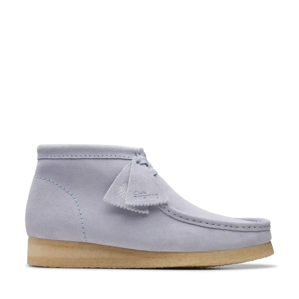 Clarks Originals Men's Wallabee Suede Flat Ankle Boot