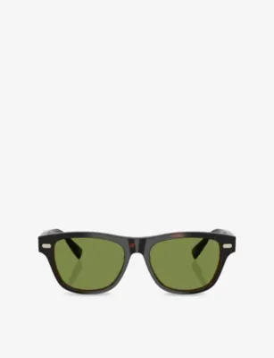 BRUNELLO CUCINELLI BC3005S Pillow-Frame Acetate Sunglasses