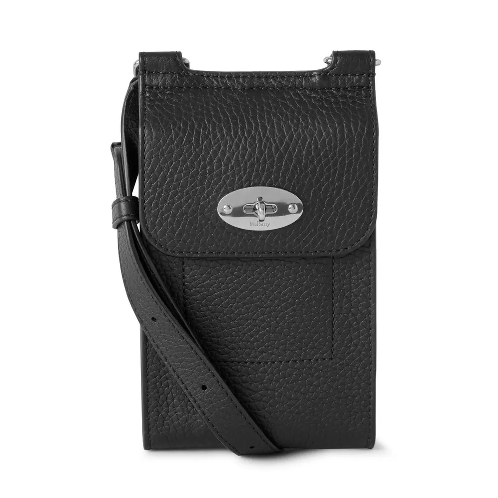 Mulberry Mini Antony Leather Crossbody Pouch