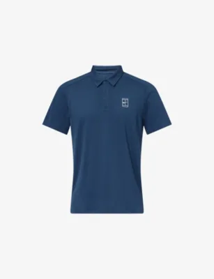 For Him Dri-Fit Tennis Woven Polo Top