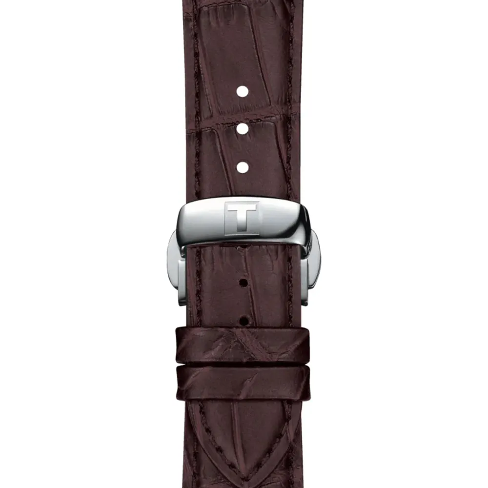 Tissot Gentleman 40mm Mens Watch in Silver, additional product view 3