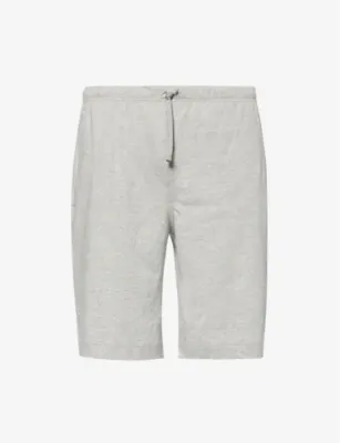 POLO RALPH LAUREN Logo-embroidery relaxed-fit cotton-jersey pyjama shorts