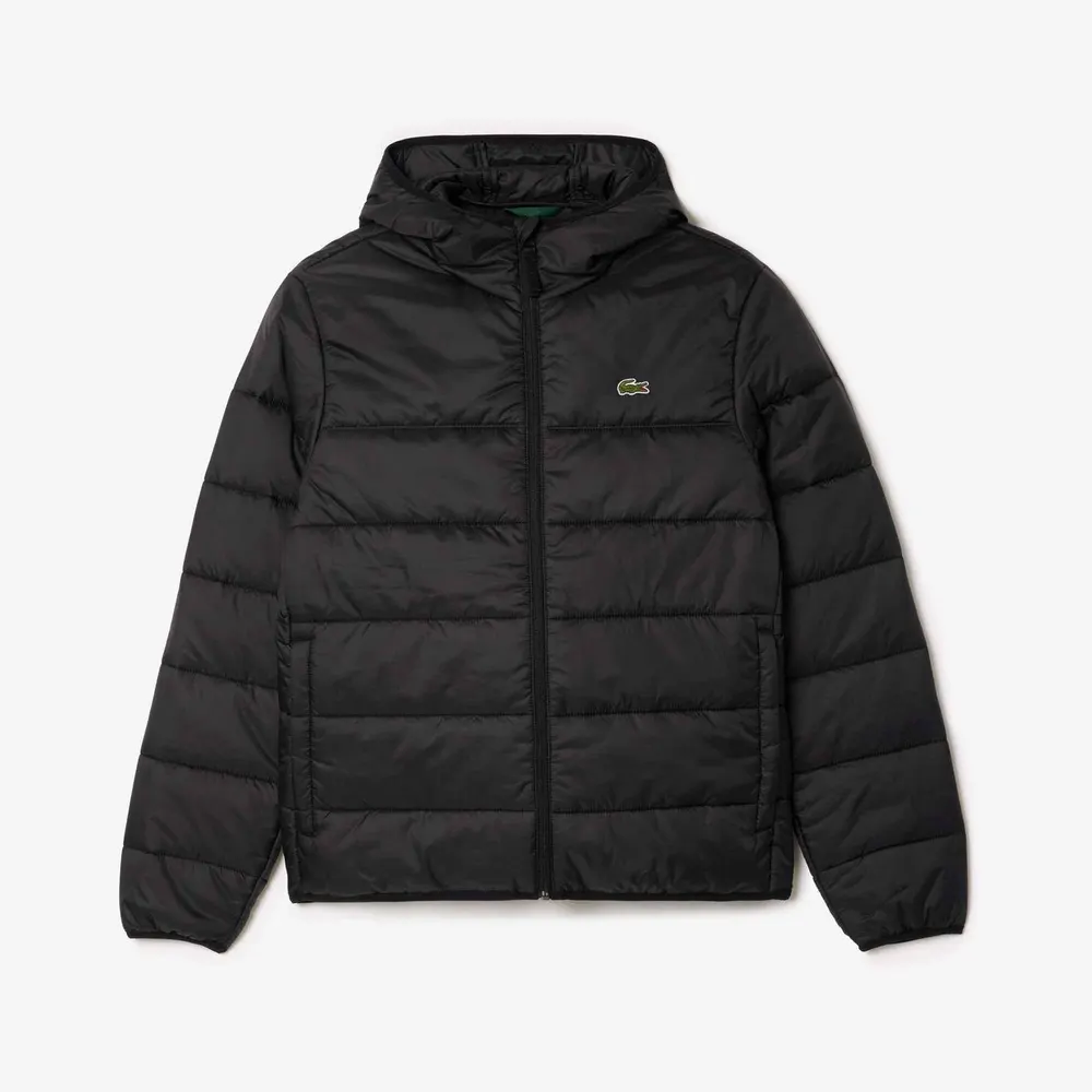 Lacoste Men's Insulated Streamlined Fit Short Puffer Jacket