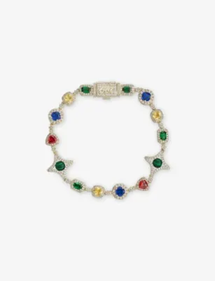 GLD Gemstone Gold-Plated Chain Bracelet - 8in