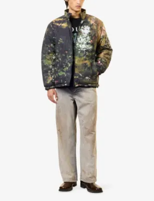 HERESY Reversible Padded Shell Puffer Jacket detail 2