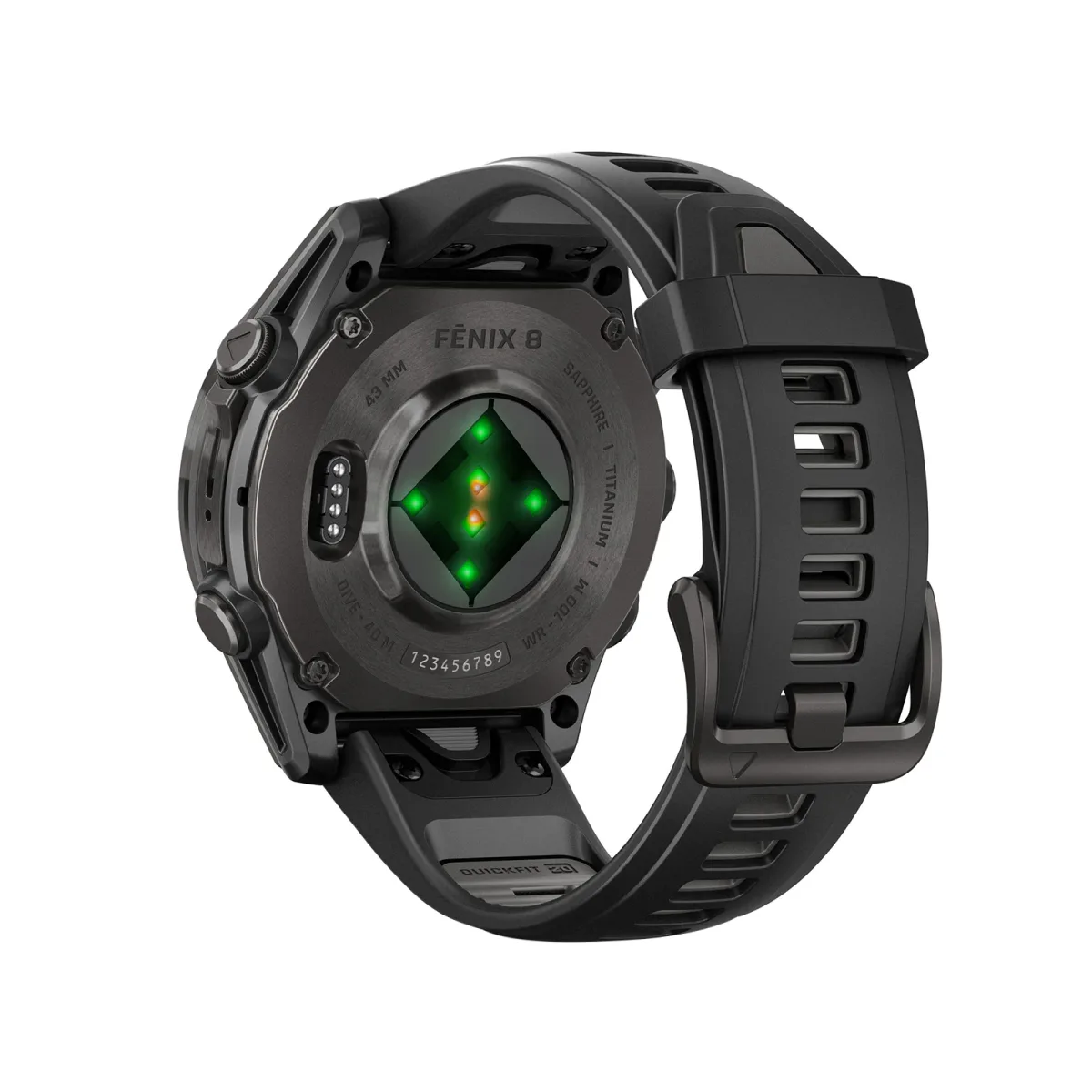 Garmin fēnix® 8 43 mm AMOLED Unisex Watch in Digital Screen, additional product view 3