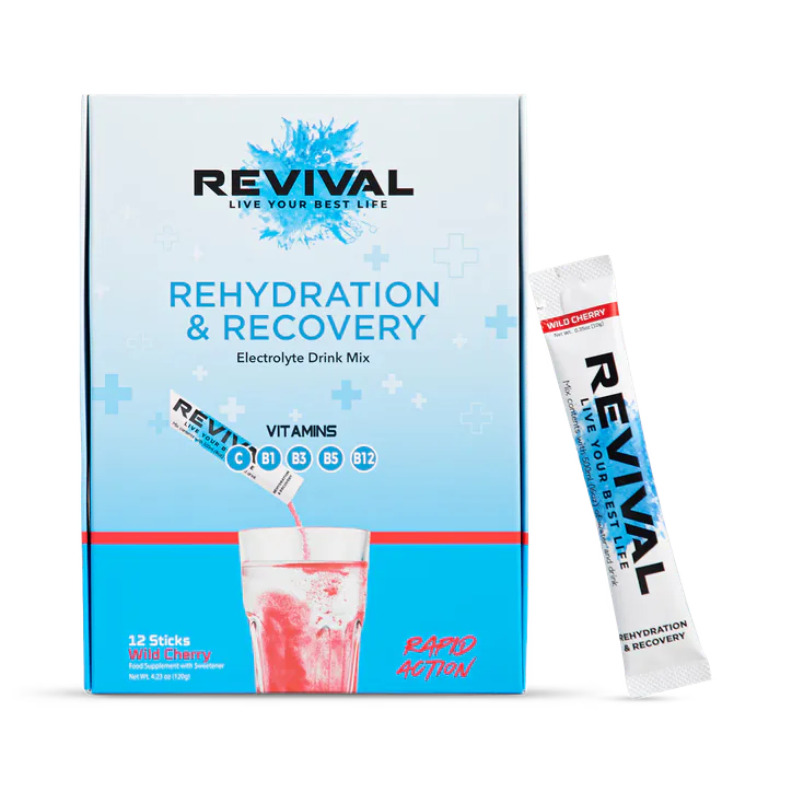 REVIVAL Rehydration & Recovery - Wild Cherry 12 pack