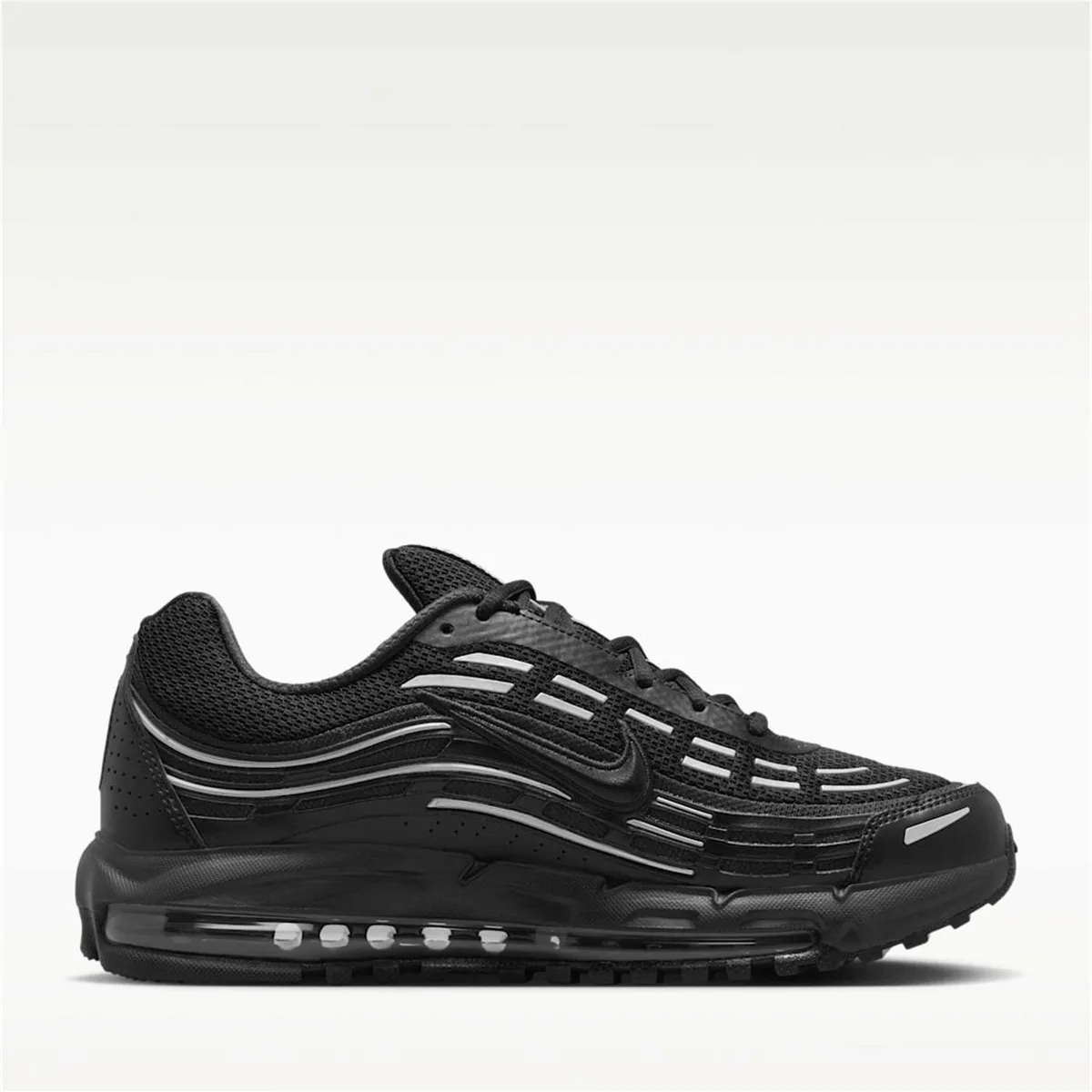 For Him Nike Mens Air Max TL 2.5 Shoes in Black/Met Silv – Footwear