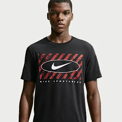 Nike Sportswear Men's T-Shirt - Black in Black – Nike men's and unisex