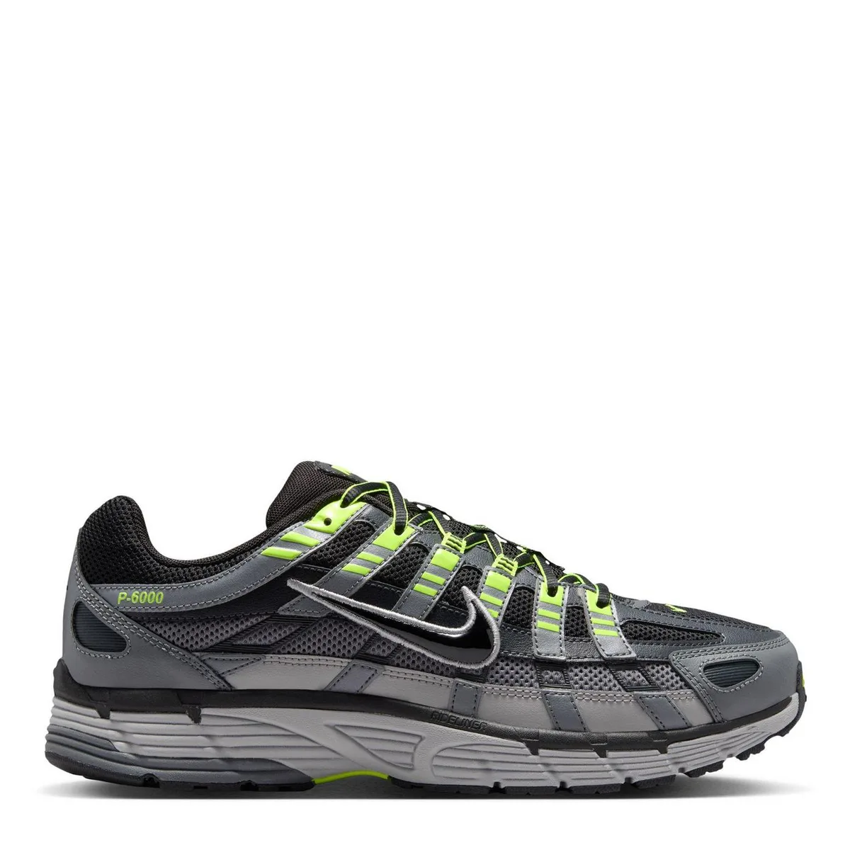 For Him Nike P-6000 Mens Shoes in Grey/Volt – Footwear