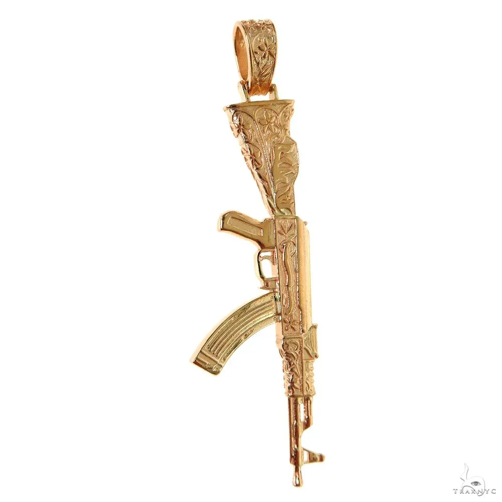 RINA - For Him CUSTOM Ak 47 Pendant 69869 in Rose Gold – Pendant