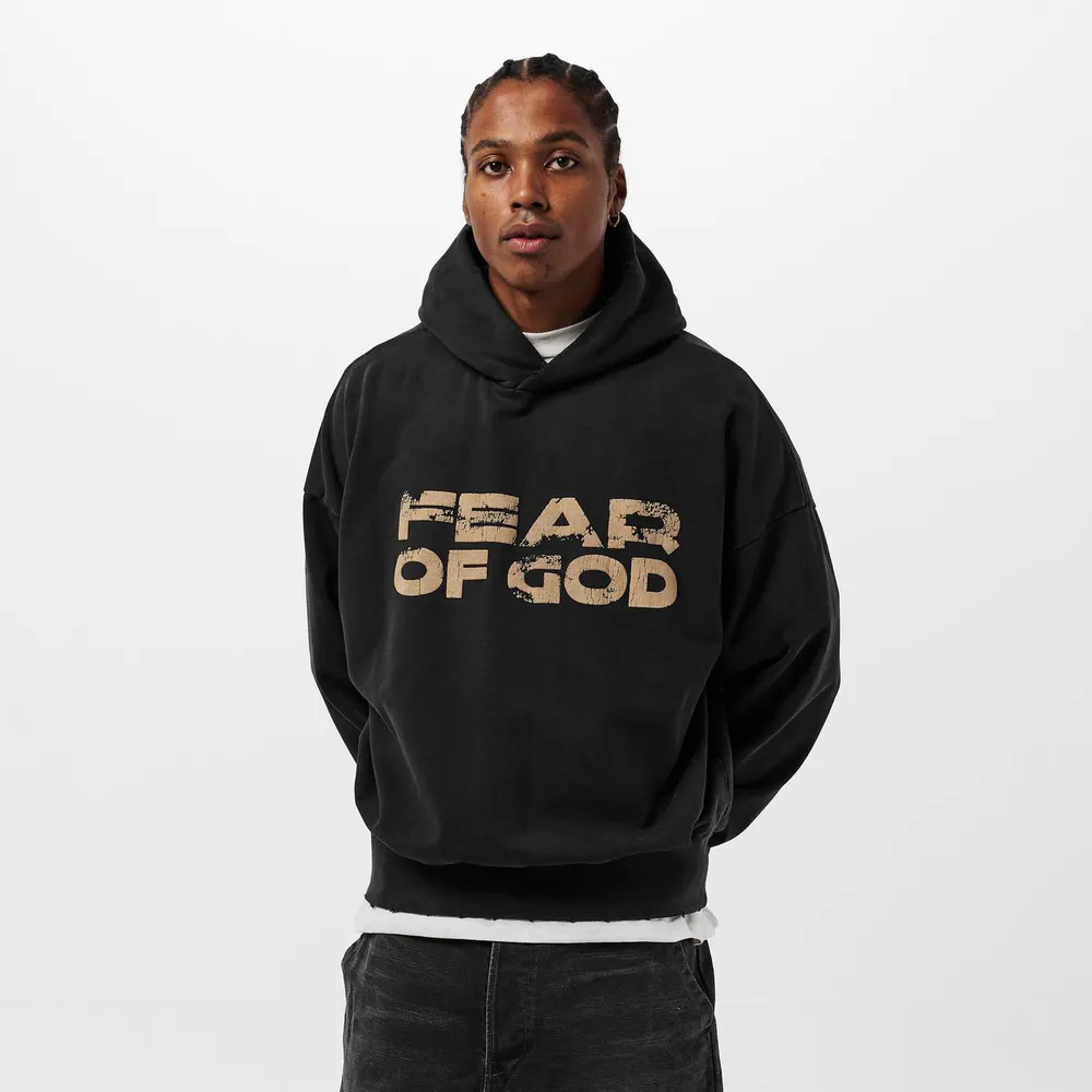 Fear Of God Men's Over the Head Hoodie detail 3