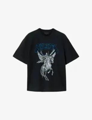 ALLSAINTS Vanguard Branded Cotton-Jersey T-Shirt