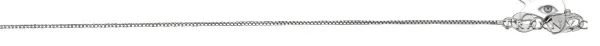 JALGAS - ROYAL CHAIN GROUP 14k White Gold Shiny Classic Box Chain 0.6mm 38165 in 20 Inches – Chain