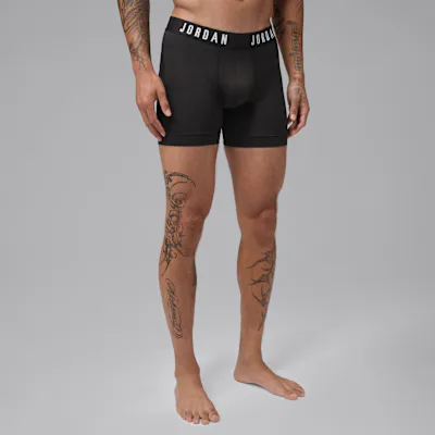 Jordan Men's Dri-FIT Poly Boxer Briefs (5-Pack) - Black