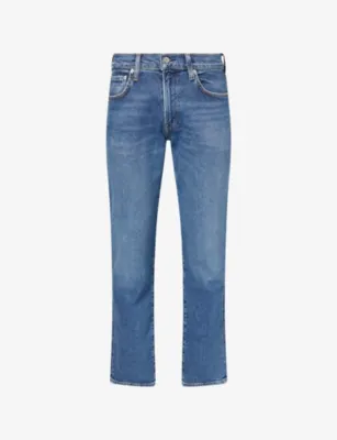 CITIZENS OF HUMANITY Elijah Straight-Leg Cotton-Blend Jeans