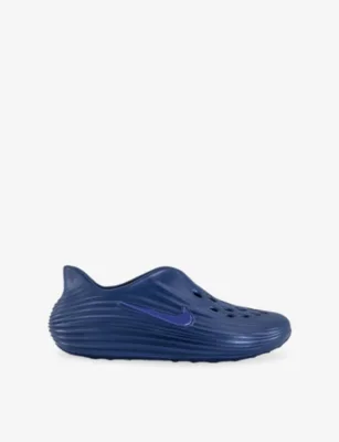 For Him React Rejuven8 Leather Shoes - EUR 44 / 10 UK MEN in BLUE VOID INDIGO BUR – Mens | Trainers | Lace up trainers