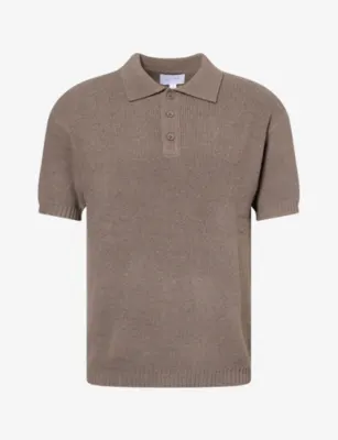 RAITH Sorelle Short-Sleeve Knitted Polo Top