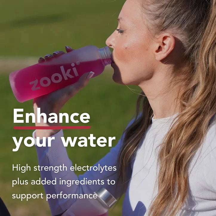 Zooki Electrolytes+ Exercise & Recover, Cherry Flavour - 30 Sachets detail 3