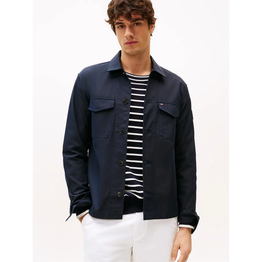 Tommy Hilfiger Cotton Nylon Shirt Jacket detail 2