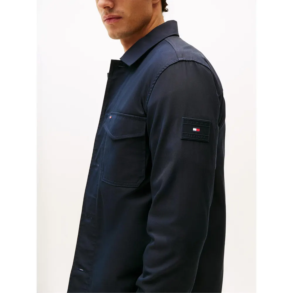 Tommy Hilfiger Cotton Nylon Shirt Jacket detail 3