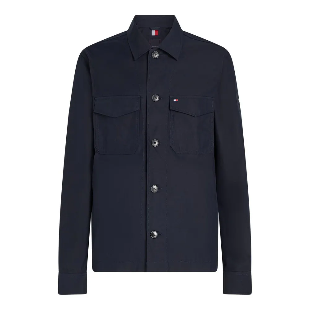 Tommy Hilfiger Cotton Nylon Shirt Jacket