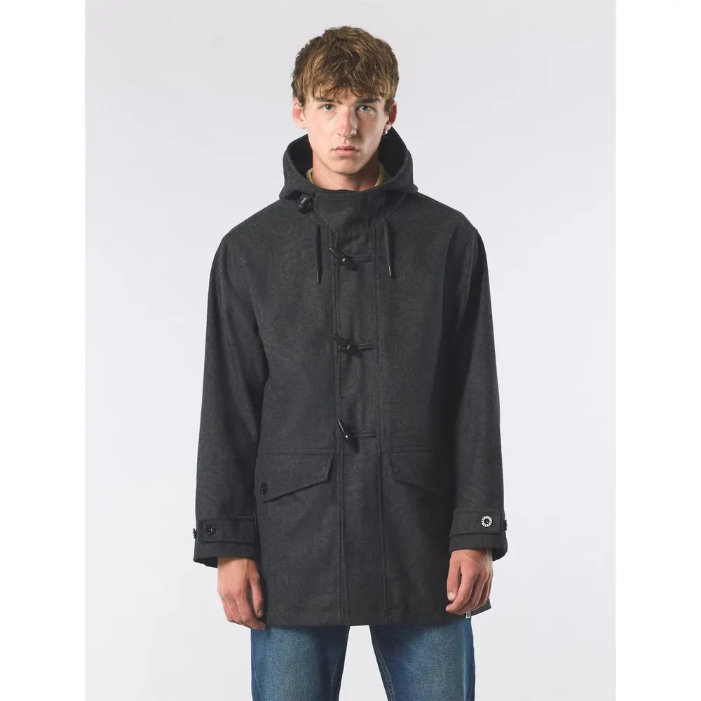 Pretty Green Men's Randolph Duffle Coat detail 2