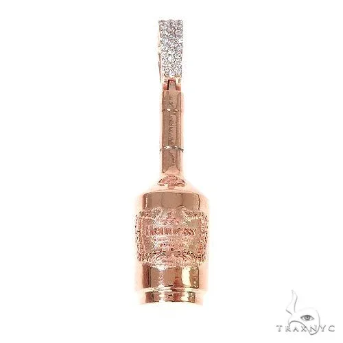 RINA - For Him FACTORY Custom Hennessy Bottle 67267 in Rose Gold – Pendant