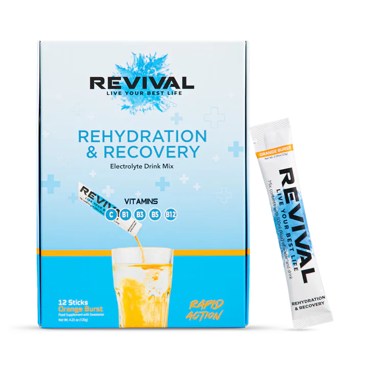 REVIVAL Rehydration & Recovery - Orange Burst 12 pack