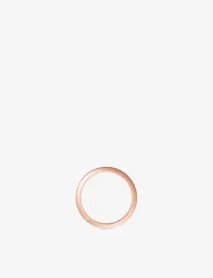CARTIER C de Cartier 5mm 18ct Yellow-Gold Wedding Ring - 51mm in ROSE GOLD, additional product view 3