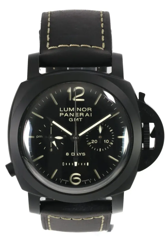 Panerai Luminor Chrono PAM00317 — 2022 — Very good in Black Baton – Pre-owned watches
