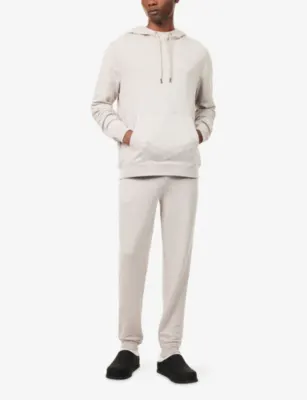 DEREK ROSE Quinn Cotton-Modal Jersey Hoody detail 2