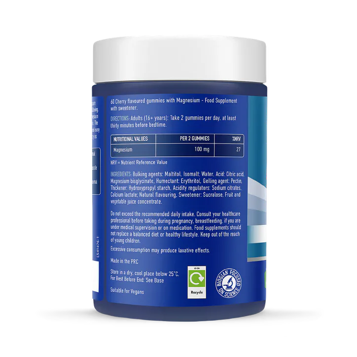 Bioglan Magnesium Glycinate VitaGummies Cherry 60 Gummies, additional product view 3