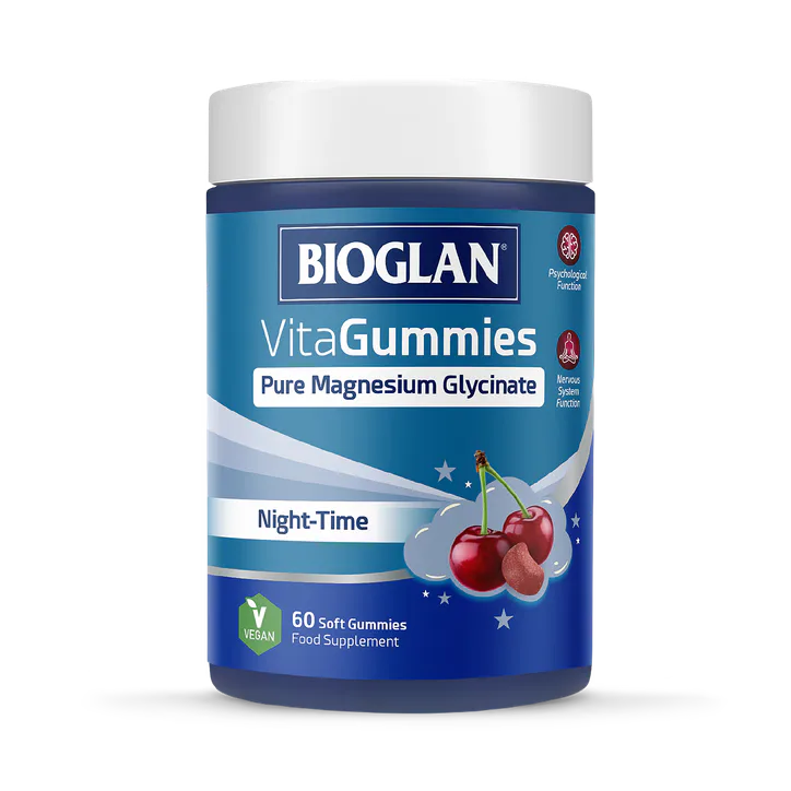 Bioglan Magnesium Glycinate VitaGummies Cherry 60 Gummies