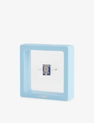 POUBEL Passport Sterling-Silver and Enamel Charm detail 3