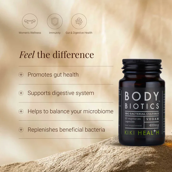 KIKI HEALTH Body Biotics - 60 Vegicaps detail 2