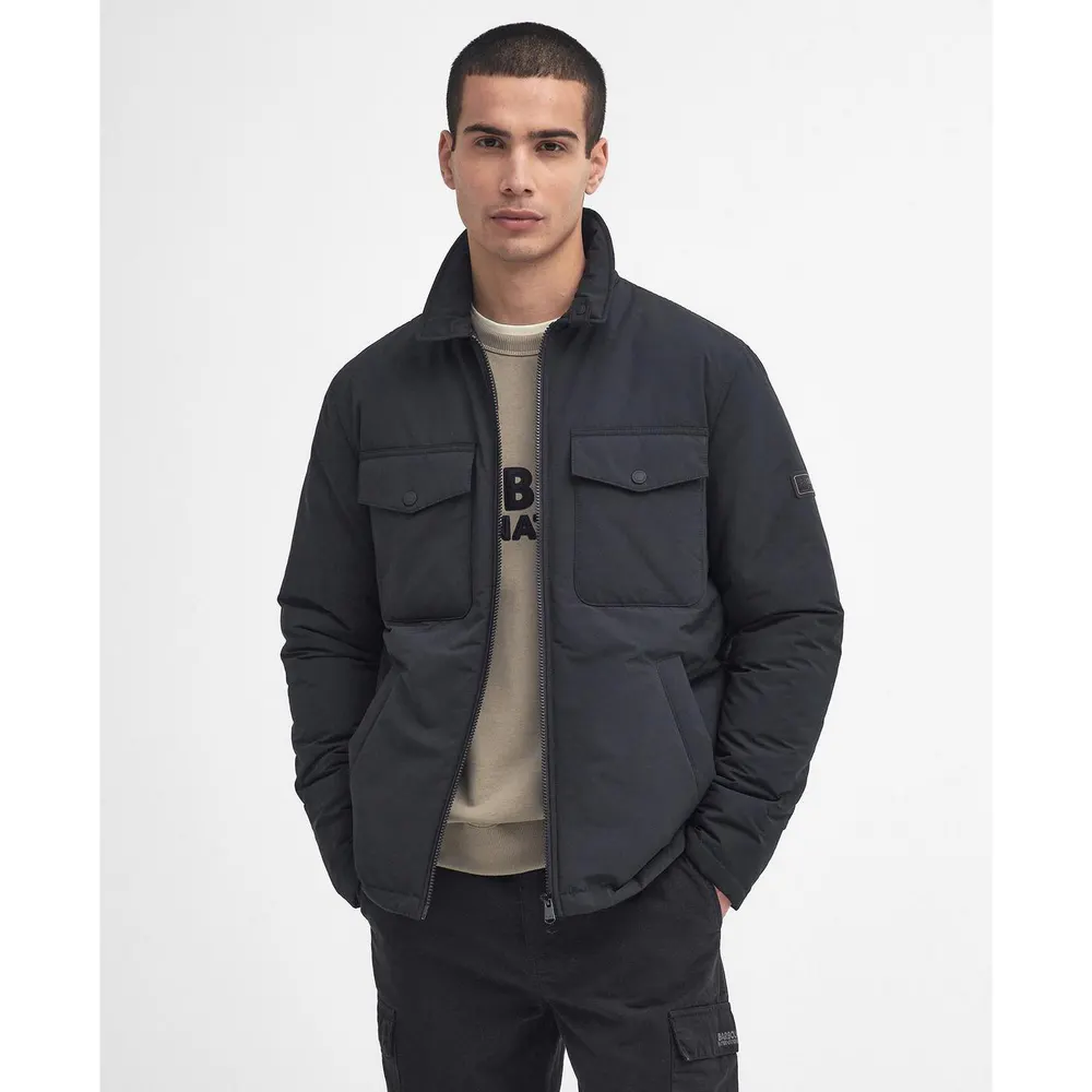 Barbour International Men's Distill Quilted Long Sleeve Overshirt detail 2