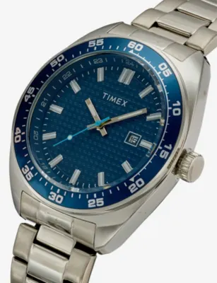 TIMEX Weston Stainless Steel Quartz Watch 45mm detail 2