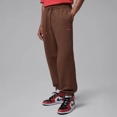 Jordan Brooklyn Men's Trousers - Fauna Brown/University Red
