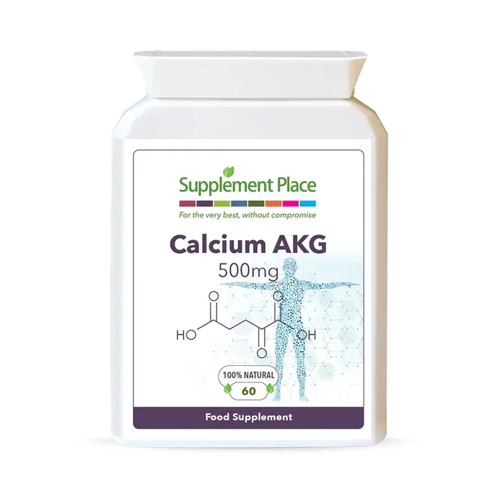 Supplement Place Calcium AKG | 500mg | 60 Capsules