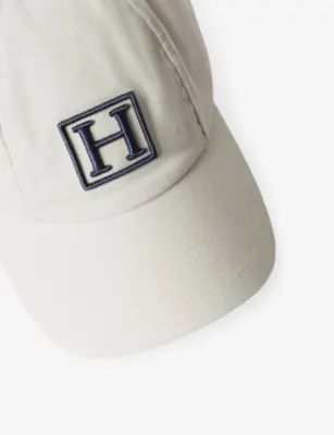 HACKETT Brand-Embroidered Cotton Cap detail 2