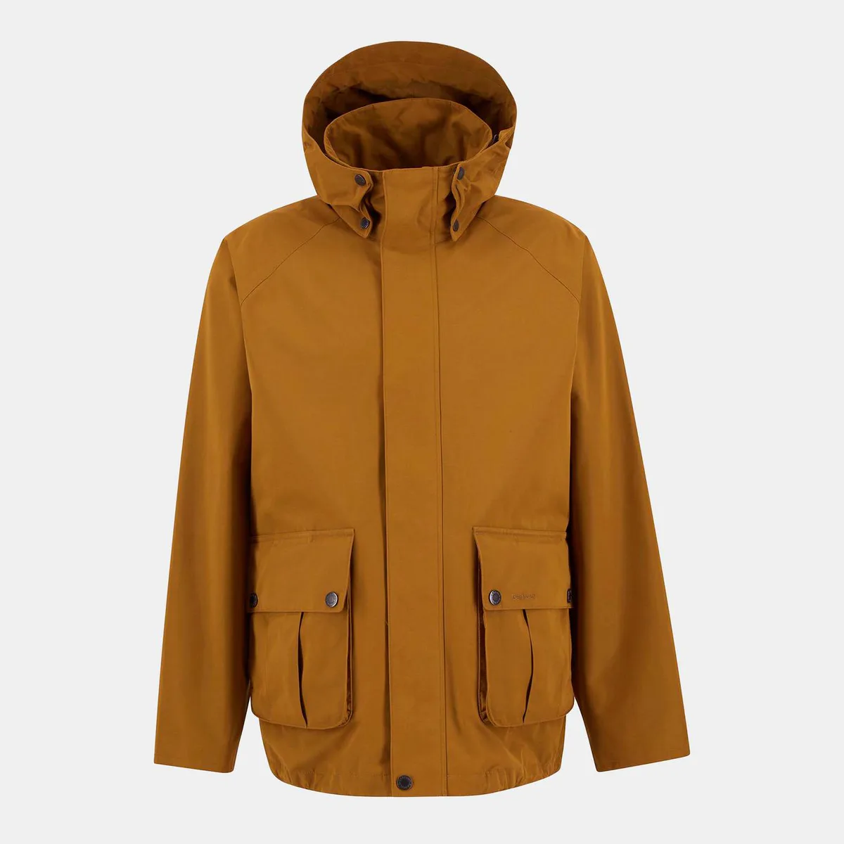 Barbour Men's Re-Engineered Wading Spey Showerproof Detachable Hood Long Sleeve Rain Anorak