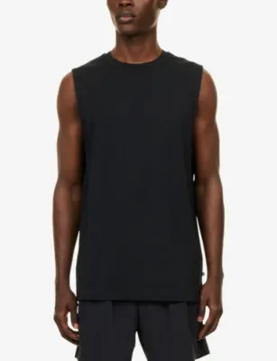 ON Focus Crew-Neck Cotton-Jersey Tank Top detail 3