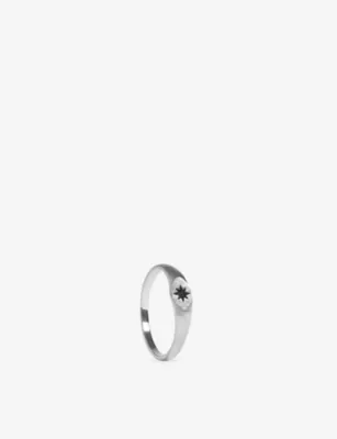 MONICA VINADER Guiding Star Signet Ring - W