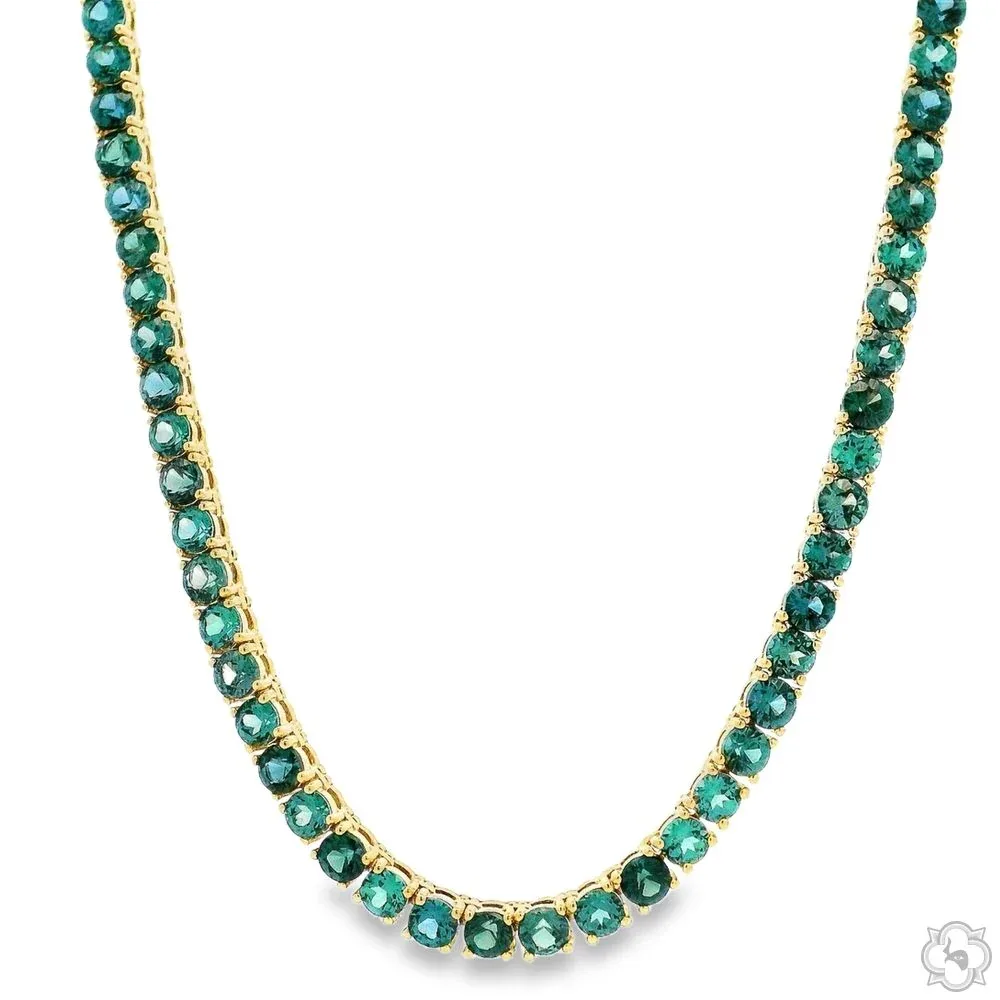 DANNY - For Him GEMSTONES Alexandrite Tennis Chain 70458 in Rose – Chain